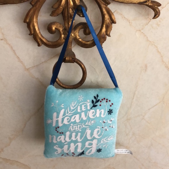 2  Christmas themed soft decorative puffy hanging pillows - Picture 7 of 15